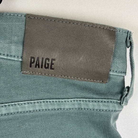 Paige Men Straight Leg Federal Pants Sz 40x30 VTG Rain Water Stretch Casual Pant - Picture 4 of 13